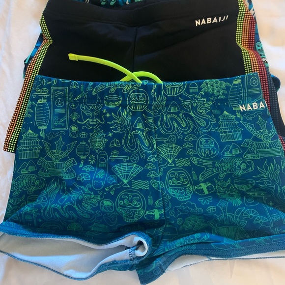 3 boys brief style swimsuits - decathalon - Picture 1 of 5